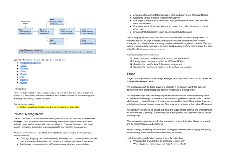 Third-party Incident response management plan - Scrut Automation