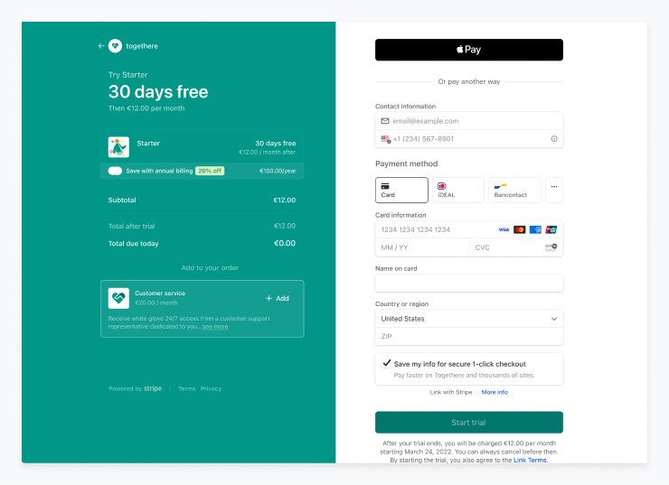 Split Screen Layout